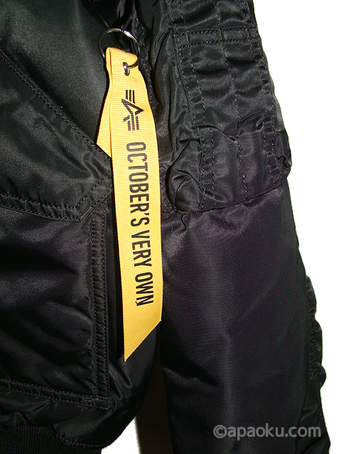 Alpha Industries×OVO CWU-45/P ボンバージャケット4